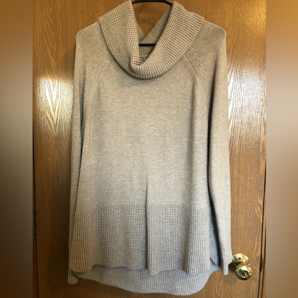 Cyrus cowl neck tunic sweater
